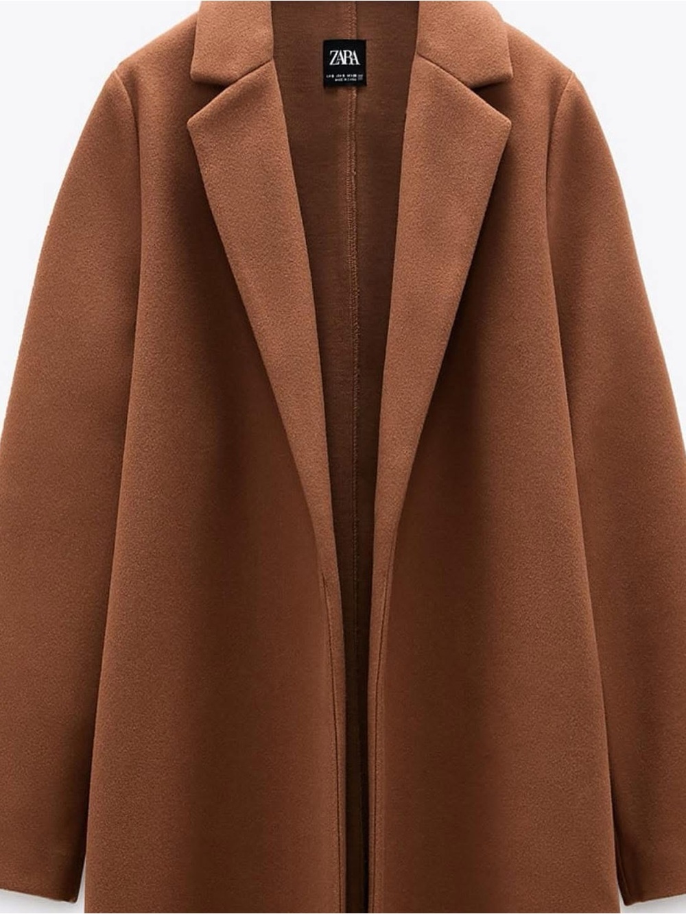 NWT ZARA Women's Caramel Coat